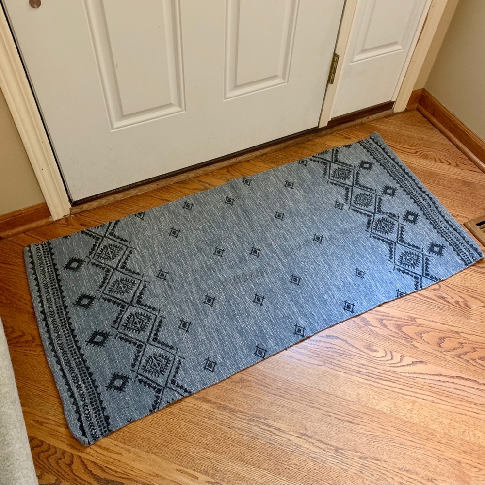 Blue Boho Rug - Picture 2 of 4